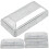 4Pcs Rectangle Fence Post Caps Decorative Replacement Post Covers 2