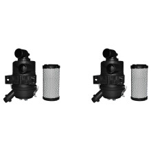2X Generator Air Filters Assembly Automotive Engine Air Cleaner Housings compatible with Bobcat 323 453 Caterpillar Hitachi G042545