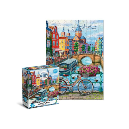 Puslespil 300 Easy-M Byer Amsterdam