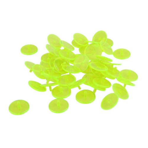50Pcs Plastic Round Transparent 2
