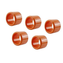 5 Pcs Fishing Rod Holder Tube Insert Protector Accessories 1.5mm Wall Boat Fishing Pole Rest Rack O