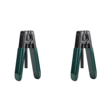 2X Fiber Optic Stripping Tool FTTH Fiber Optic Cable Stripper Striping Optical Pliers Drop Stripper Fiber Cable Stripper