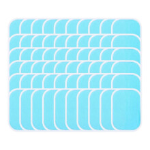 60PCS Gel Pad, Electrode Gel Replacement Pad, Absorbent Gel Pad, Abdominal Accessories