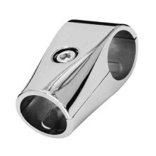 Tee Tube Pipe Connector Inner Dia 25 mm Aluminum 1x for Boat Fence Scaffold