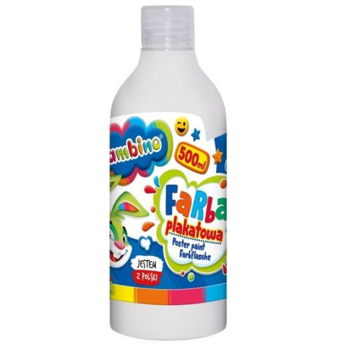 BAMBINO hvid plakatmaling 500ml