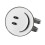 White Smiling Golf Clip with Markers Ballmarker Golf Gift 2