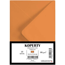 B6 orange kuverter 10 stk.