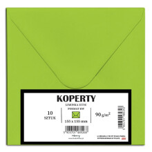 KW kuverter lime 10 stk.