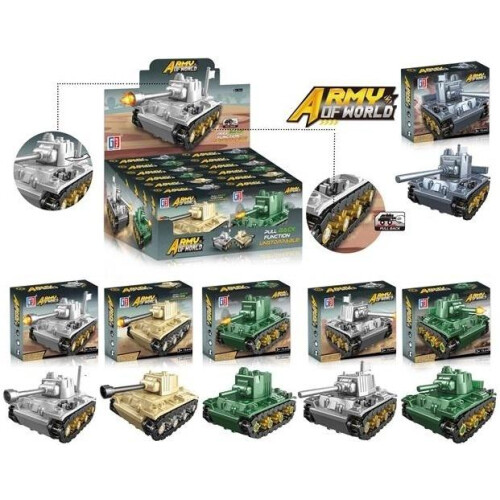 Tankblokke MIX
