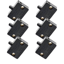 6pcs Door Led Switch For Closet Light,normally Closed Cabinet Electrical Lamp Switches,for Closet Pantry Cabinet