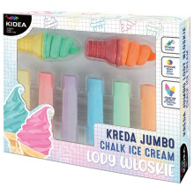 Jumbo kridt softice 8 stk. KIDEA