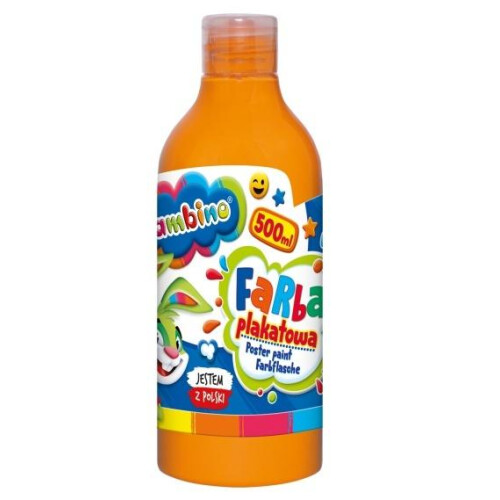 BAMBINO orange plakatmaling 500ml