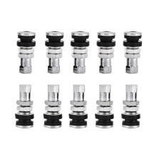10 Pieces Metal Valve Stems Tubeless Tyre Tire Valve for ATV Motorcycle