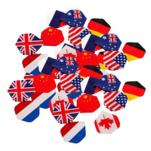 40 Pcs Flights Shape National Pattern Design