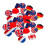 40 Pcs Flights Shape National Pattern Design 1
