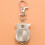 3X Double Open Owl Key Ring Pocket Watch 8