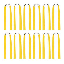12Pcs Rubber Bands for Catapult Widened Flat Catapult Bands Elastics for Hunting