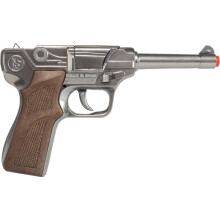 Metal politipistol 8 skud