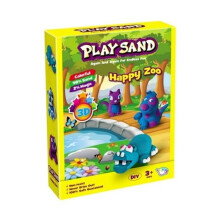 3D-sansedyr i sandet