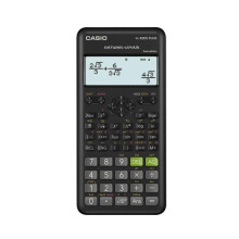 CASIO FX-82ESPLUS-2 CALCULATOR SCIENTIFIC, 252 FUNCTIONS, 77X162MM, BLACK, BOX