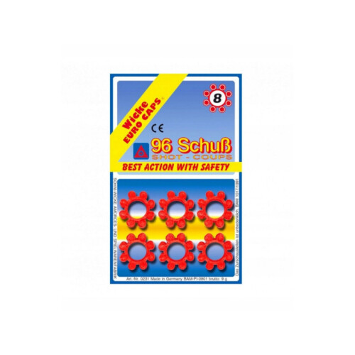 8-skuds cylinderpatroner 96 stk.
