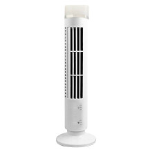 (2026 New white) 2026 New Upgrade Mini Tower Fan 3W Vertical Air Conditioning Fan Bladeless With Light USB Plug-in Or Battery Powered 2-speed For