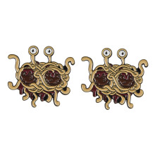 2X Pin Fsm Enamel Pin Ramen Funny Flair Brooch Denim Jeans Shirt Coat Lapel Pin Metal Badge