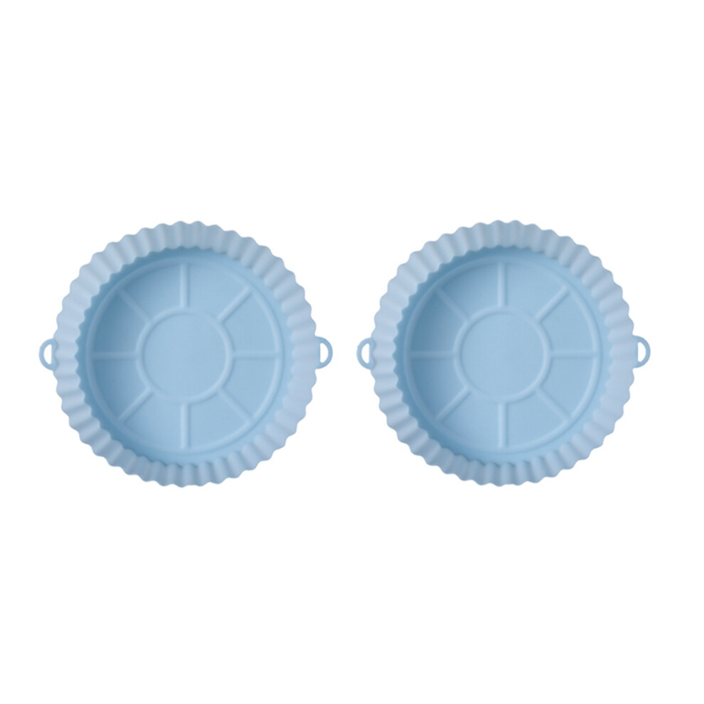 Air Fryer Silicone Pot Air Fryers Oven Baking Tray For Pizza Fried Chicken Air Fryer Accessories Round Pan Mat 6031281580091