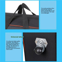 Folding Travel Bag Universal Wheel Expandable Luggage Capacity Telescopic Luggage Bag for Weekend Trip Overnight Bag B