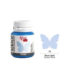 Akryl perlemaling blåt lys 73 20ml