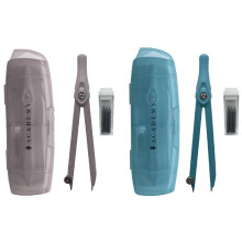 Kompas med stylus i Academy mix-etui