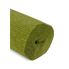 Crepepapir 50x250cm 180g antikgrøn
