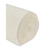 Crepepapir 50x250cm 180g hvidt