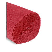 Crepepapir 50x250cm 180g gammelrød