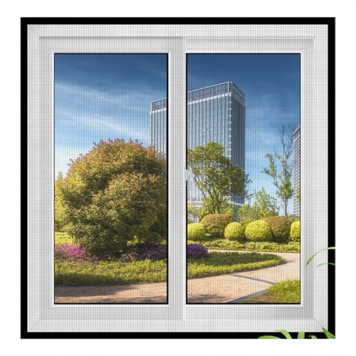 Self-Adhesive Mosquito Net for Windows, Easy Install No-Drill Curtain, Multi-Size 200x180cm