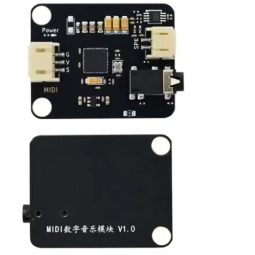 Modulo Musicale Digitale MIDI Modulo Musicale General MIDI 2.0 128 Toni per , ESP32, Microbit, per Raspberry Pi