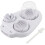 Egg Slicer for Hard Boiled Eggs, 3 Slicing Modes Eggs Dicer, Stainless Steel Egg Cutter, Kitchen Chopper Tool 1
