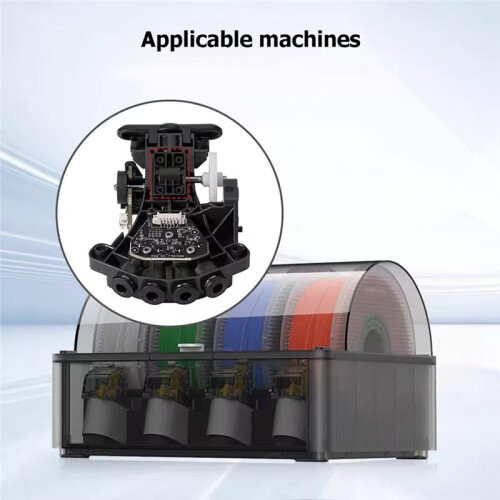 Componente A Cinque Vie per Bambu AMS1 Supporto A Cuscinetto Durevole e Resistente All'Usura A 5 Vie per  AMS1 2