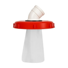 IBC Lid Filter, 45 IBC Lid Filter, 245 mm Tank Cap Water Filter Nylon Rainwater Filter Washable with Lid
