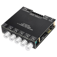 DC12-30V ST21PRO  Amplifier 2.1 Channel 100Wx2+ 200W Subwoofer HiFi Stereo TPA3221 Audio Amplifier APP Control