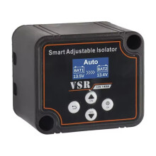 12V 140A Dual Battery Isolator LCD Display VSR Car Relay Digital Voltage Sensitive Setting Split Charge Relay