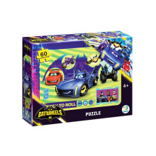 Puslespil 60 Batwheels De Vil Lege
