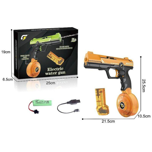 25 cm vandpistol med MIX-batteri