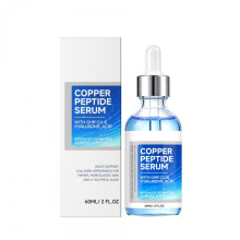 Copper Peptide Moisturizing Serum Lightweight Hydrating Fine Lines Smooth Skin Gentle Moisturizer Face Serum 30ml