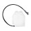 Training Hydration Case,1.5L Leakproof Water Panel Plate with Detachable Tube for Bladder Hydration Pack Black 2
