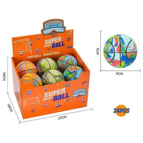 Basketballbold 9 cm blanding