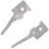 6pcs for  X2D Filament Cutter - Right Left 3D Printer Accessories Left 6