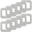 10 Pezzi di Panni In Microfibra per  WINBOT  W-CC02-0012, Salviette Riutilizzabili e Lavabili 2