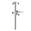 Heavy-Duty Adjustable Ceiling Leveling Bracket with Pivoting L-Shape Base Wall Ceiling Mounted Tool 1