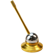 Hand Stabilizer Painting Miniature 360 Degree Rotating Handheld Stabilizer Sculpting Airbrush Tool for Carving DIY Gold